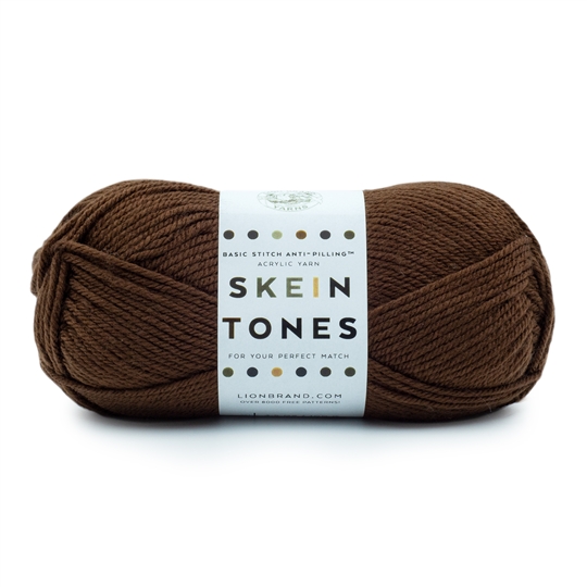Basic Stitch Anti Pilling Skein Tones - Cocoa 100g