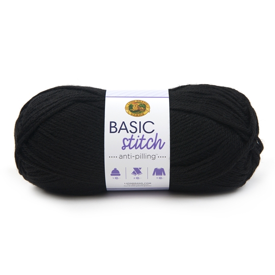 Basic Stitch Anti Pilling - Black 100g