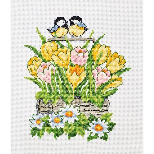 Tulips in Basket