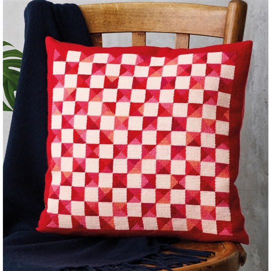 Red Windows Cushion