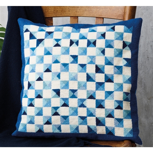 Blue Windows Cushion