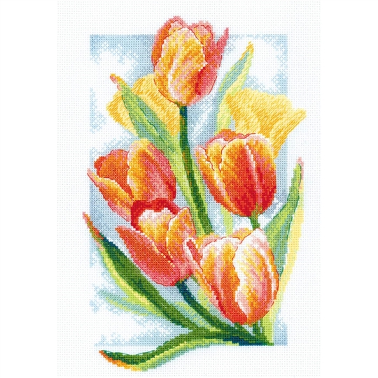 Spring Glow - Tulips