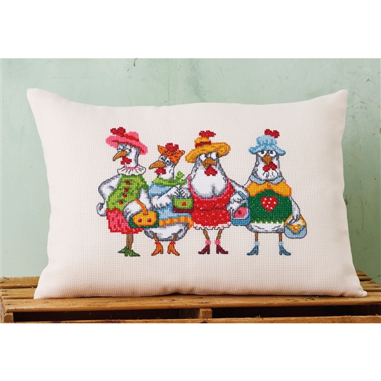 Chick-O-Holics Cushion
