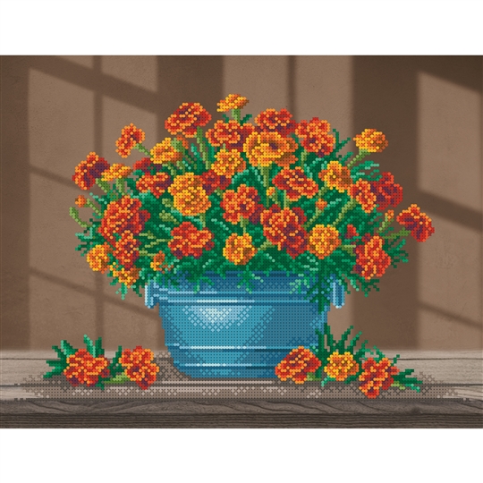 Sunflower Marigolds