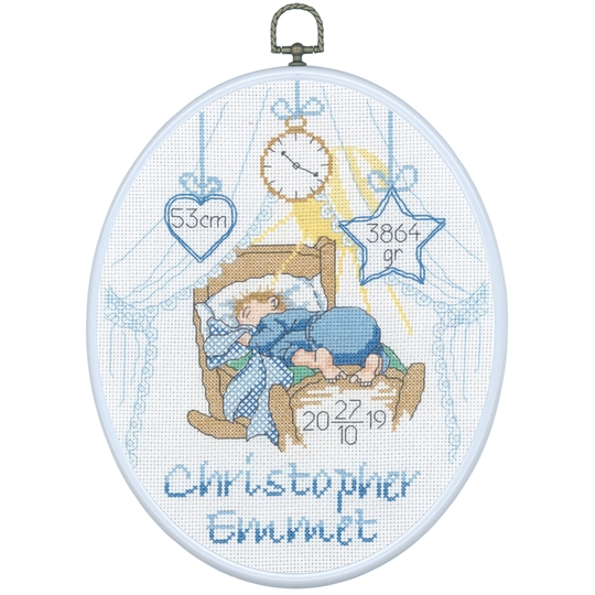 Crib Sampler Boy