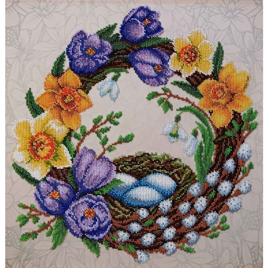 Floral Spring Wreath