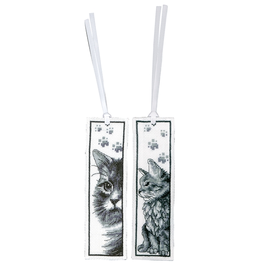 Cats Bookmarks Set of 2 