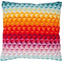 Modern Longstitch Cushion 