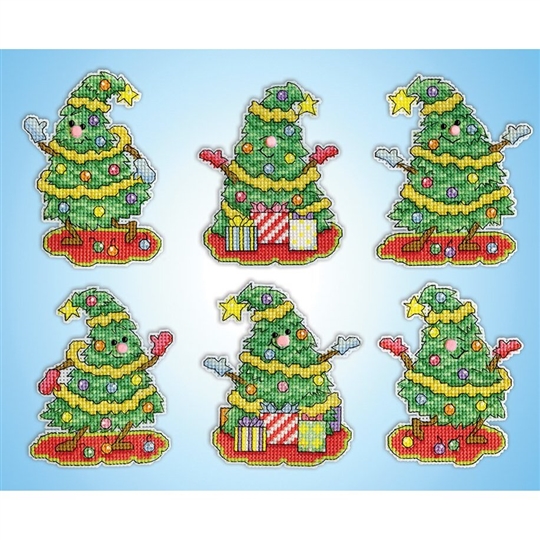 Dancing Trees Ornaments