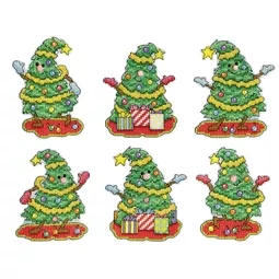 Dancing Trees Ornaments