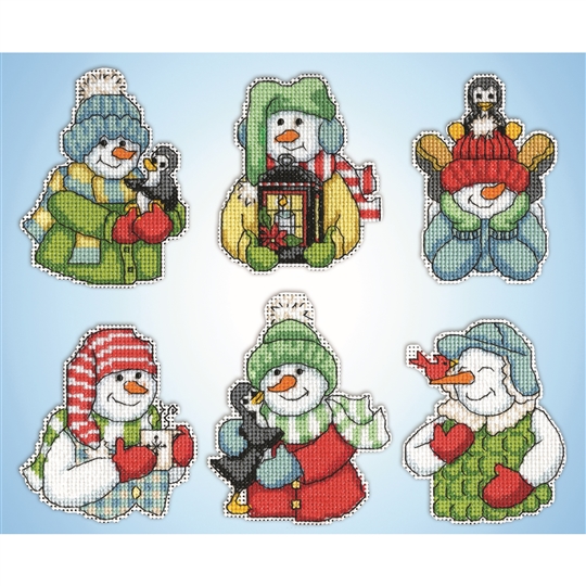 Smiling Snowmen