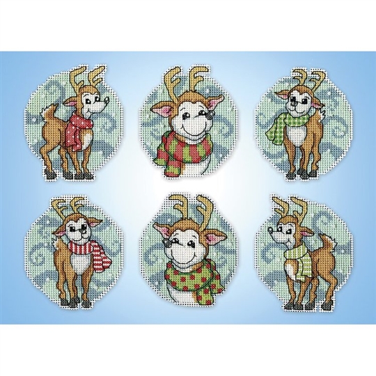 Reindeer Circle Ornaments