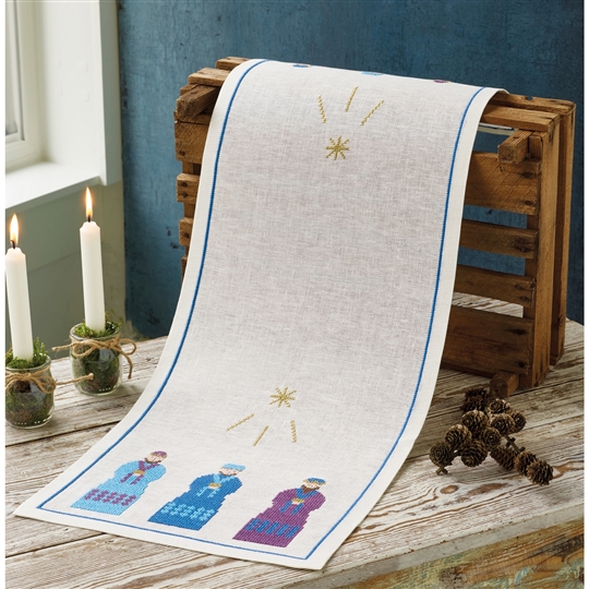 The Three Wise Men Runner in Blue
