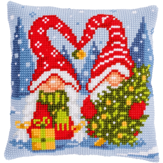 Gnome Couple Cushion 