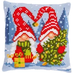 Gnome Couple Cushion 