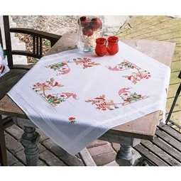 Gnome and Reindeer Tablecloth 