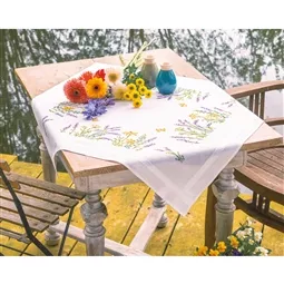 Lavender Tablecloth 