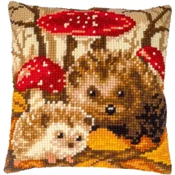 Hedgehogs Cushion 