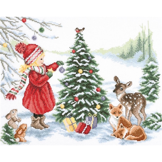 Decorating for Christmas 