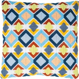 Diamonds Longstitch Cushion