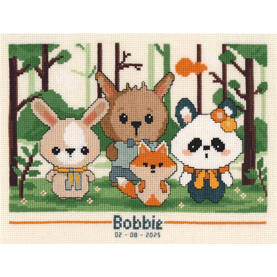 Panda and Friends Sampler