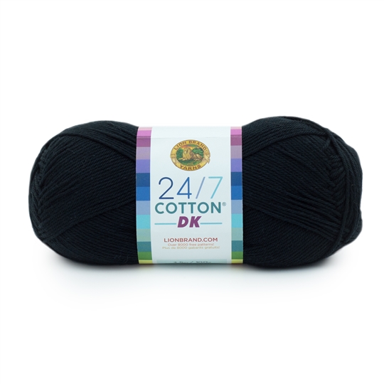 24/7 Cotton DK - Caviar 100g