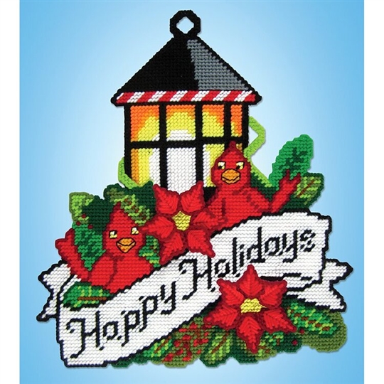 Happy Holidays Lantern