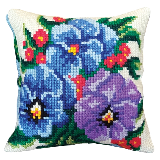 Pansies Cushion