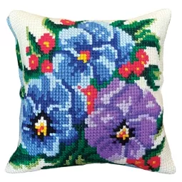 Pansies Cushion