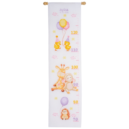 Animal Party Height Chart