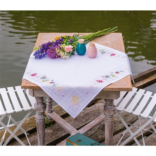 Violets Tablecloth