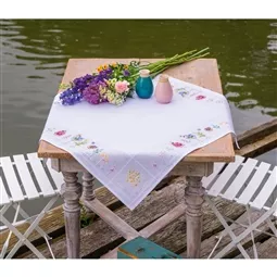 Violets Tablecloth