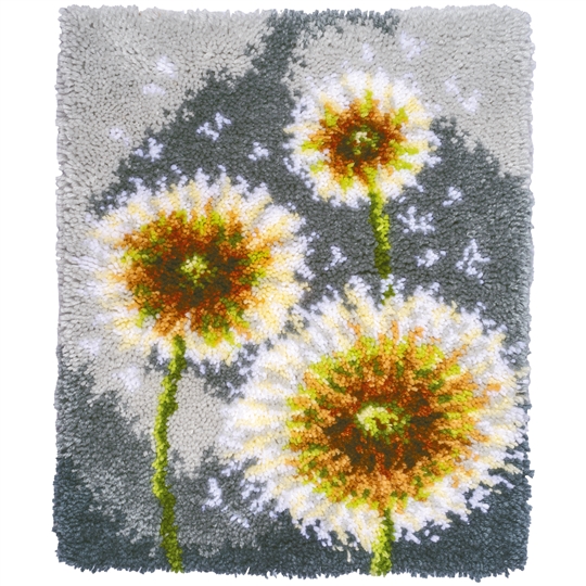 Fluff Flower Latch Hook