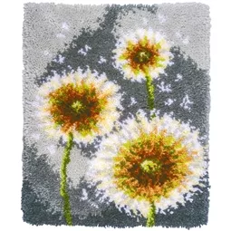 Fluff Flower Latch Hook