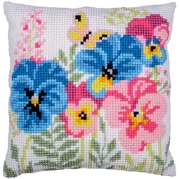 Violets Cushion