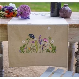 Purple Garden Splendor Runner