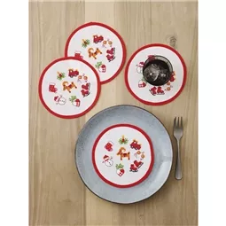 Deer and Motifs Coasters