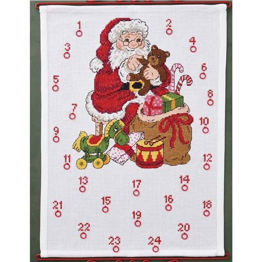 Santa with Toys Advent