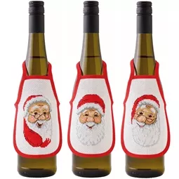 Santa Claus Wine Aprons