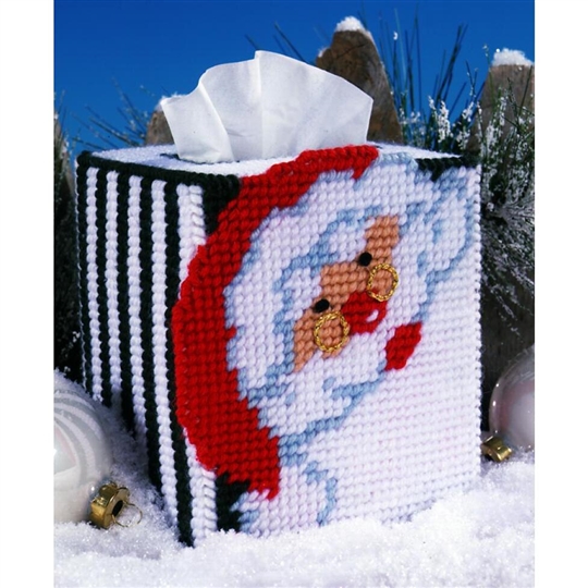 Santa Tissue Box