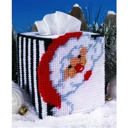 Santa Tissue Box