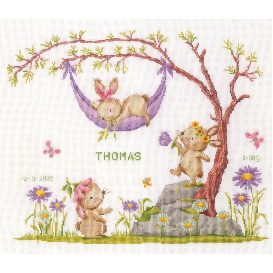 Garden Bunnies Sampler