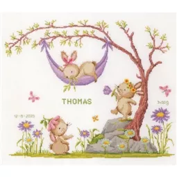 Garden Bunnies Sampler