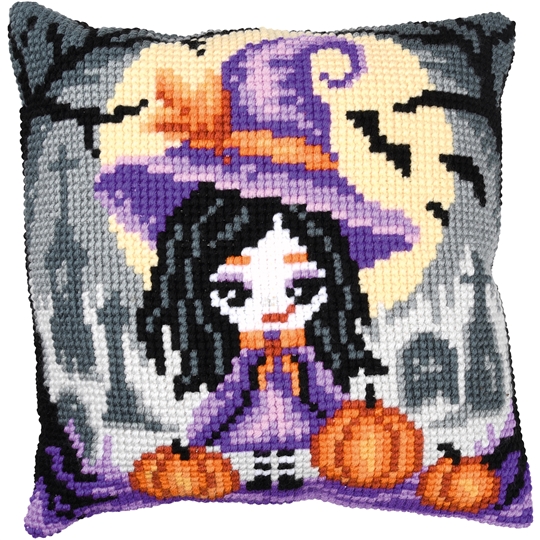 Halloween Witch Cushion