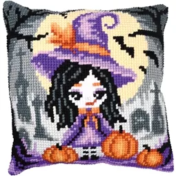 Halloween Witch Cushion