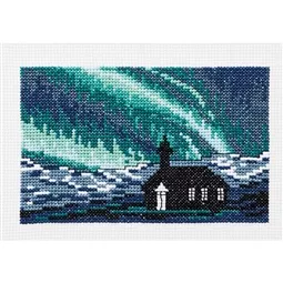 Church in Northern Lights