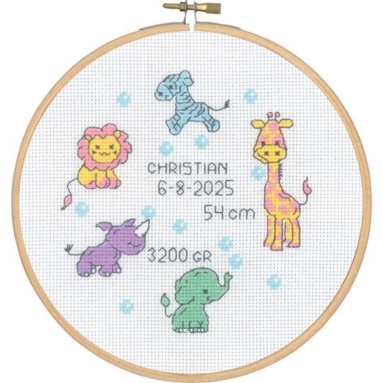 Baby Boy Sampler in Hoop
