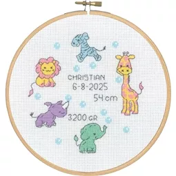 Baby Boy Sampler in Hoop
