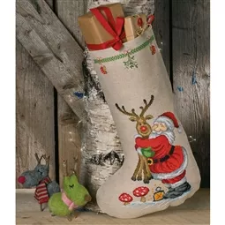 Reindeer Hug Stocking