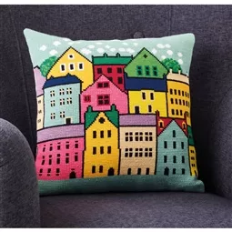 The Houses Cushion